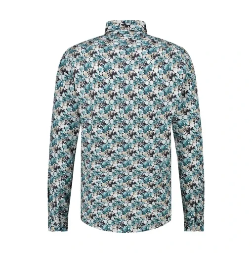 Blue Industry business overhemd 4114.41 Aqua Online
