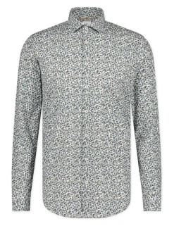 Blue Industry casual overhemd 3101.32 Groen Clearance