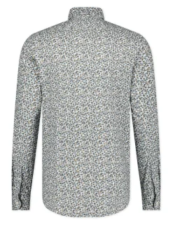 Blue Industry casual overhemd 3101.32 Groen Clearance