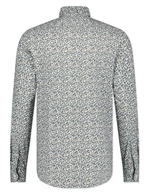 Blue Industry casual overhemd 3101.32 Groen Clearance