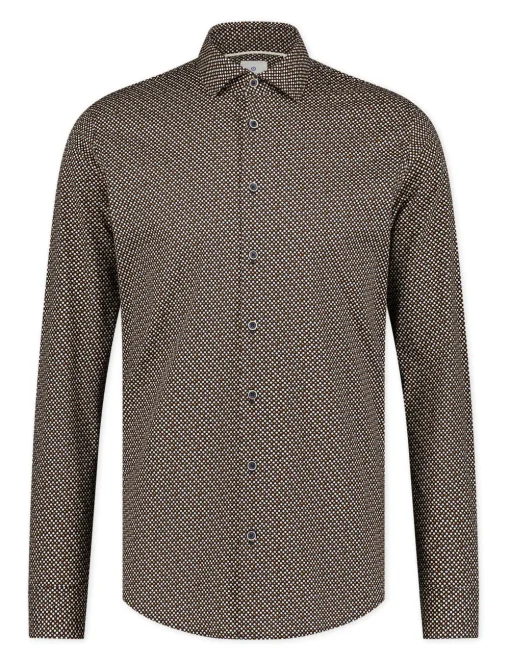 Blue Industry casual overhemd 3115.32 Donker Blauw Best