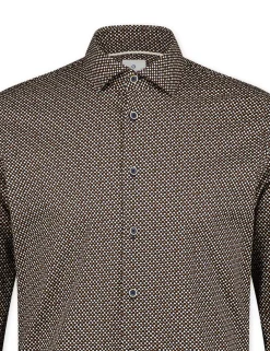 Blue Industry casual overhemd 3115.32 Donker Blauw Best