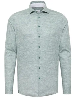 Blue Industry jersey overhemd Slim Fit 2839.31 Groen Hot