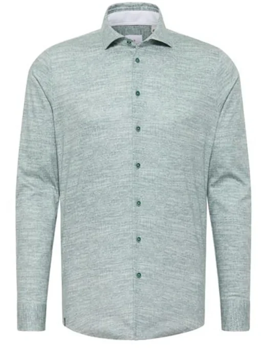 Blue Industry jersey overhemd Slim Fit 2839.31 Groen Hot