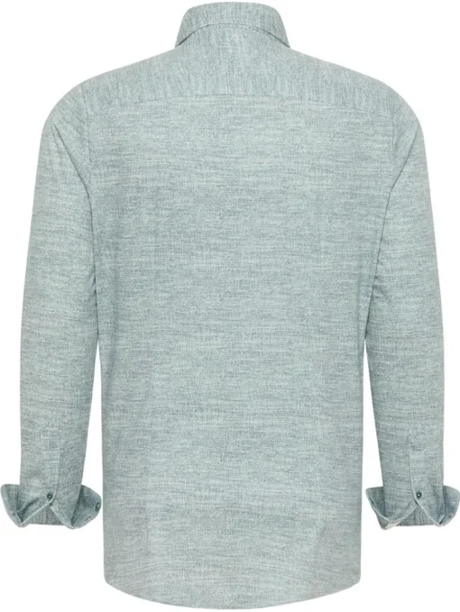 Blue Industry jersey overhemd Slim Fit 2839.31 Groen Hot