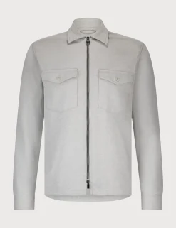 Blue Industry overshirt PISAS25-M20 Licht Grijs Fashion