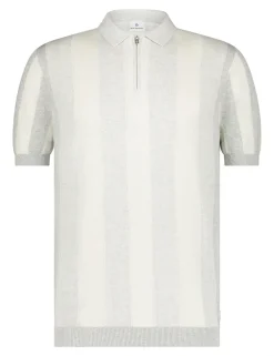 Blue Industry polo's KBII-S25-M14 Licht Grijs Discount