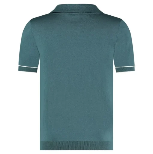 Blue Industry polo's Slim Fit KBIS24-M21 Aqua Outlet