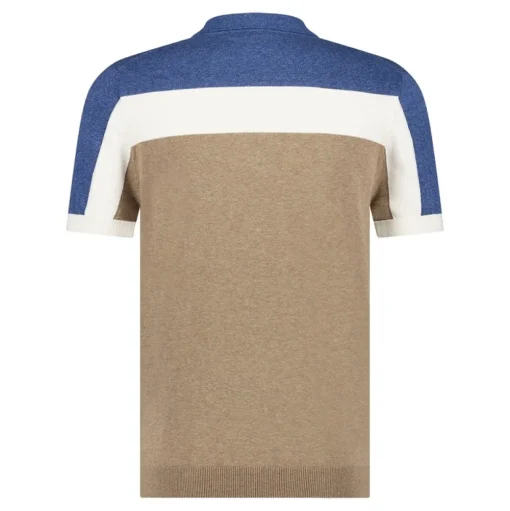 Blue Industry polo's Slim Fit KBIS24-M13 Taupe Online