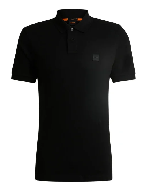 BOSS polo's 50507803. Zwart Outlet