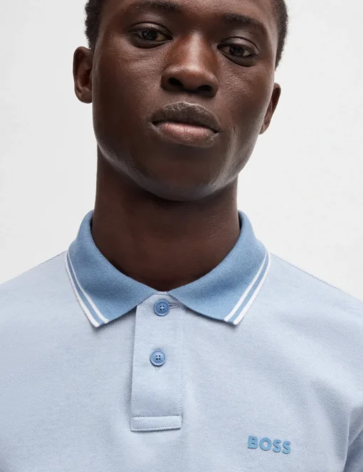 BOSS polo's 50507814 Blauw New