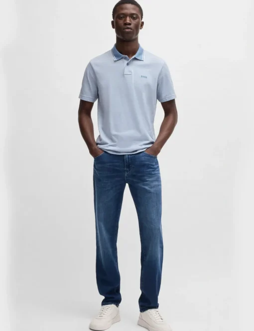 BOSS polo's 50507814 Blauw New
