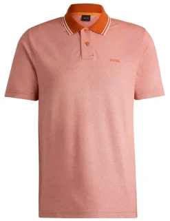 BOSS polo's 50507814 Roze Hot