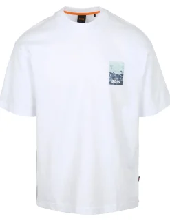 BOSS t-shirts 50540520 Wit Online