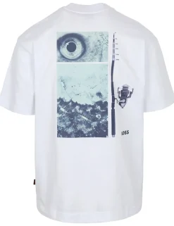 BOSS t-shirts 50540520 Wit Online