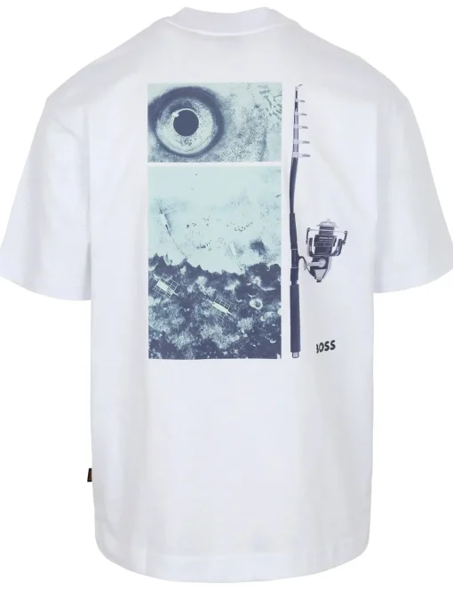 BOSS t-shirts 50540520 Wit Online