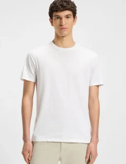 BOSS t-shirts 50508243 Wit Clearance