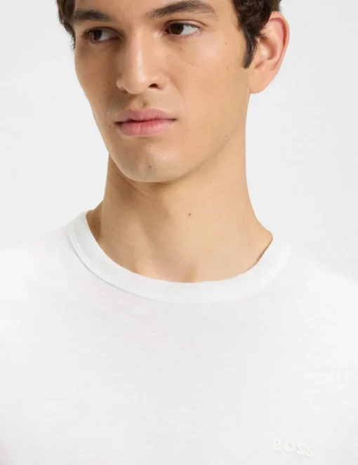 BOSS t-shirts 50508243 Wit Clearance