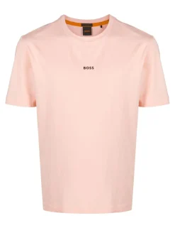 BOSS t-shirts 50473278 Roze Hot