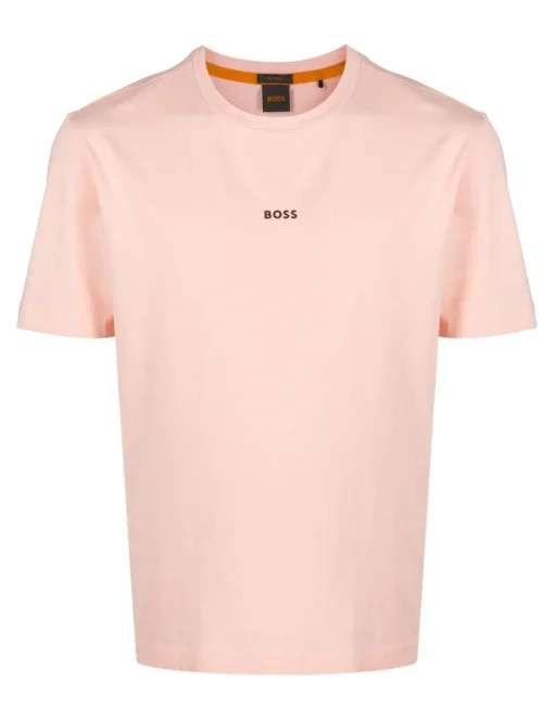 BOSS t-shirts 50473278 Roze Hot
