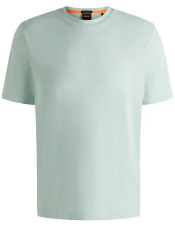 BOSS t-shirts 50473278 Mint Groen Online