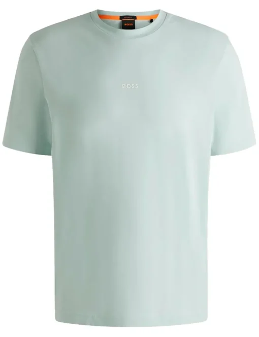 BOSS t-shirts 50473278 Mint Groen Online
