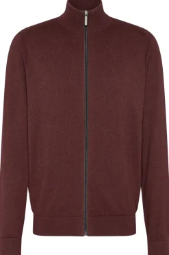 Bugatti gebreid vest 7600-45520-790 Bordeaux New