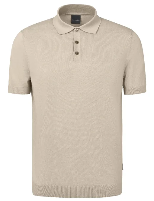 Bugatti polo's 75522-7100 Beige Clearance
