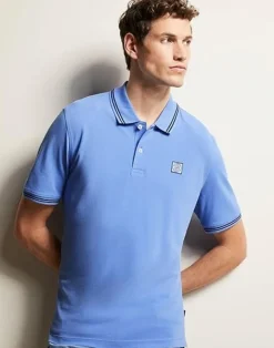 Bugatti polo's Regular Fit 55001a-8150 Blauw Hot