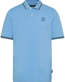 Bugatti polo's Regular Fit 55001a-8150 Blauw Hot