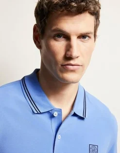 Bugatti polo's Regular Fit 55001a-8150 Blauw Hot