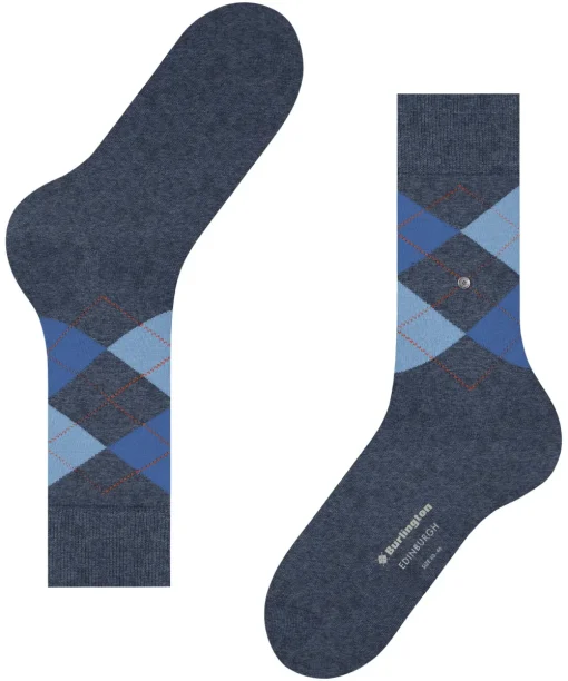 Burlington sokken 21125 Denim Sale
