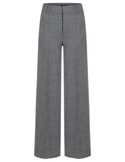 Cambio business pantalon 8437024602 Grijs Melange Fashion