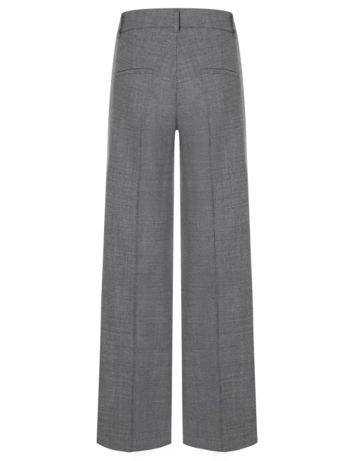 Cambio business pantalon 8437024602 Grijs Melange Fashion