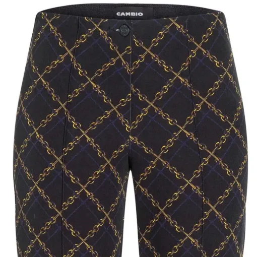 Cambio pantalons 6789-035001 Zwart / Bruin Outlet
