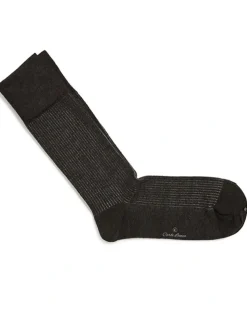 Carlo Lanza sokken 200-25 Bruin Sale