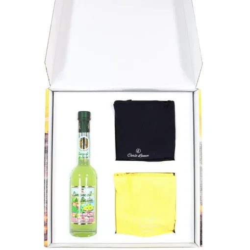 Carlo Lanza sokken givebox Geel Fashion