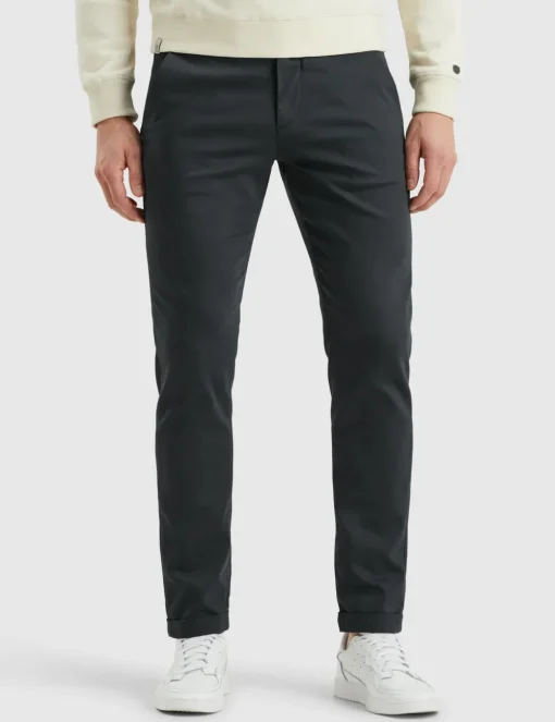 Cast Iron business pantalon CTR2502600 Blauw Fashion