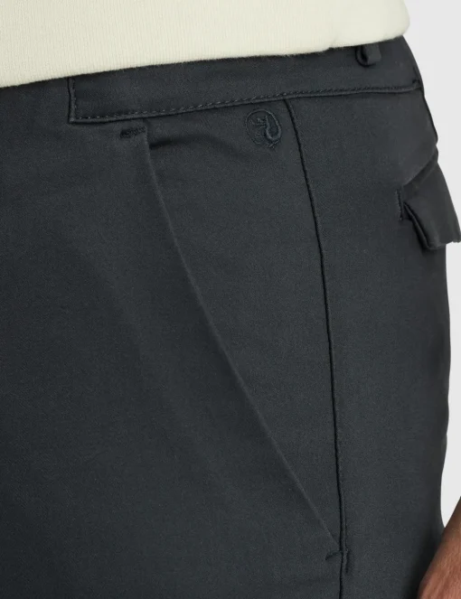Cast Iron business pantalon CTR2502600 Blauw Fashion