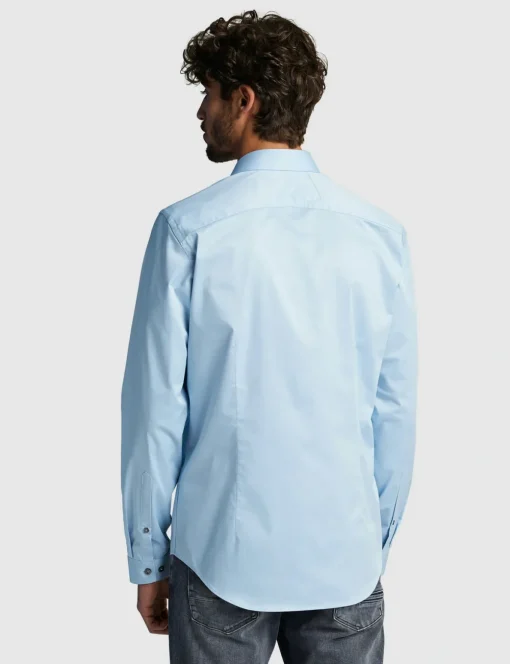 Cast Iron casual overhemd Slim Fit CSI00429 Licht Blauw New