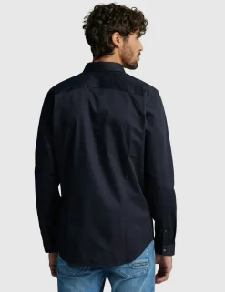 Cast Iron casual overhemd Slim Fit CSI00429 Zwart Clearance