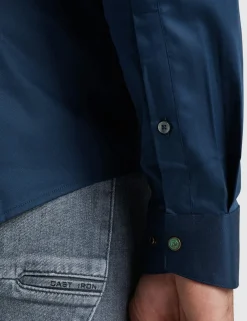 Cast Iron casual overhemd Slim Fit CSI00429 Indigo New