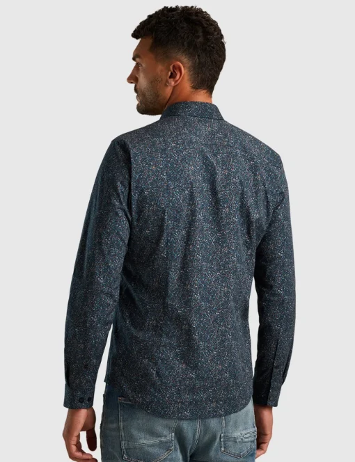 Cast Iron casual overhemd CSI2408203 Licht Blauw Best