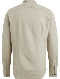 Cast Iron jersey overhemd CSI2503226 Grijs Melange Best