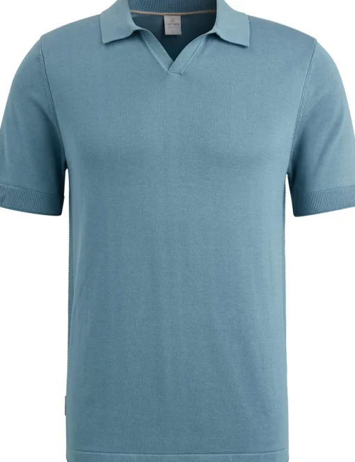 Cast Iron polo's CPSS2503870 Licht Blauw Fashion
