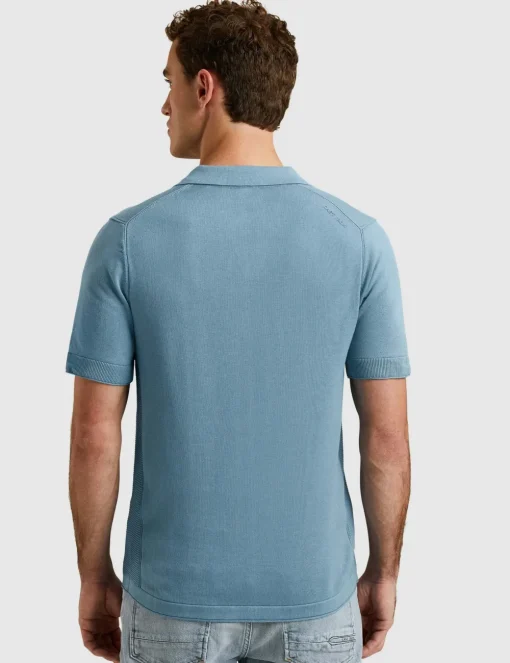 Cast Iron polo's CPSS2503870 Licht Blauw Fashion