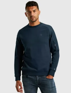 Cast Iron sweater CSW2411462 Blauw Hot