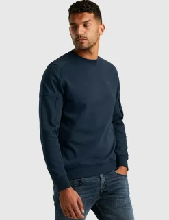 Cast Iron sweater CSW2411462 Blauw Hot