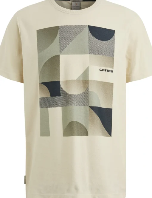 Cast Iron t-shirts CTSS2502554 Licht Groen Fashion