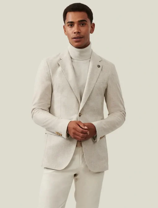 Cavallaro business colbert 113245032 Wit Best